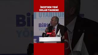 Muharrem İnceden yeni dolar tahmini quotSeçimden sonra dolar 60 lira olacakquot dolar [upl. by Imar]