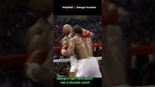 Holyfield Vs George Foreman boxing heavyweightboxing [upl. by Buatti]