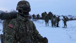 ARCTIC WARFARE Warriors of the Tundra with Bison Company in Alaska [upl. by Anerok]