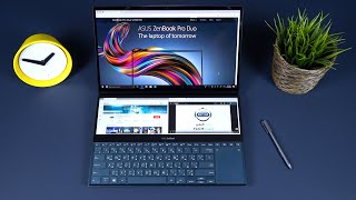 معاينة زين بوك برو دو لابتوب بشاشتين  ZenBook Pro Duo [upl. by Brick]