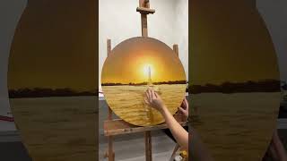 Oil painting timelapse trendingshorts artist art [upl. by Gibert]