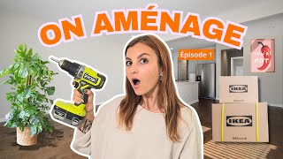 🛠 VLOG AMÉNAGEMENT  105 m2   HAUL IKEA 🛍 [upl. by Henn]