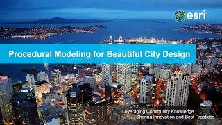 Procedural Modeling for Beautiful City Design [upl. by Ennagem238]