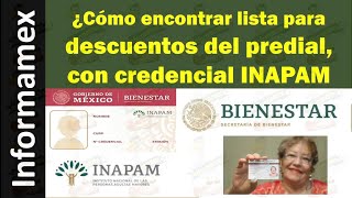 Lista de descuento predial en todo Mexico ¿Cómo encontrar lista [upl. by Trebliw]