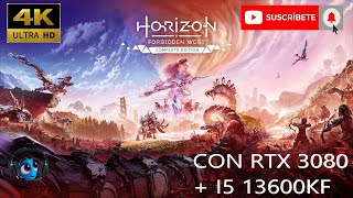 Probamos HORIZON FORBIDDEN WESTcon rtx 3080  I5 13600KF 🤤😲 [upl. by Eves]