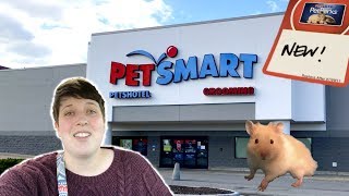 HUNTING FOR MORE NEW HAMSTER ITEMS AT PETSMART [upl. by Surat48]