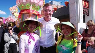 Cabramatta Moon Festival 2022 [upl. by Aerdnna570]