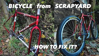 ScrapYard Bike Restoration I Fix Your Bicycle I TREK 920 SINGLETRACK I Retro MTB Bin Parts [upl. by Reckford]