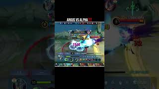 Argus vs alpha shorts mobilelegends argus alpha mlbb [upl. by Marcy]