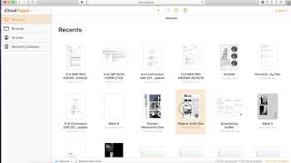 Export iCloud Pages file to PDF [upl. by Gaidano393]