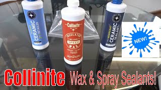 NEW Collinite Insulator S845 Speed Wax  Polymer Sealant First Look [upl. by Edijabab545]