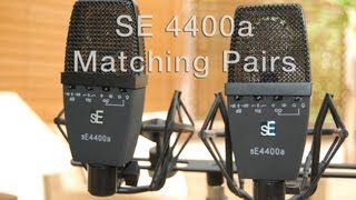 SE 4400a Matching Pair  Microphones [upl. by Jori]