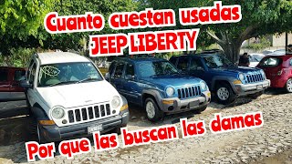 😎 cuanto cuestan las camionetas usadas jeep liberty tianguis de autos en venta 4x4 [upl. by Allez]