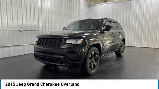 2015 Jeep Grand Cherokee FC632708 [upl. by Enileda774]