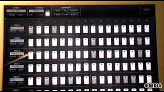 iPad tutorial Making Dubstep Drums on the Korg iMS20 ipad app [upl. by Ahsemrac]