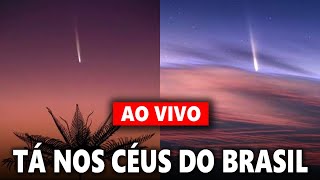 LIVE ESPECIAL COMETA C2023 A3 NOS CÉUS DO BRASIL [upl. by Christalle]