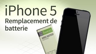 iPhone 5 changer batterie Tutoriel et FAQ [upl. by Ybab]