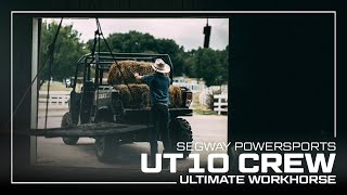 Segway UT10 Crew  Ultimate Workhorse  Segway Powersports [upl. by Sion]