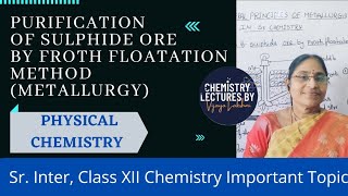 Purification of Sulphide Ore by Froth Floatation method in Metallurgy [upl. by Itch]