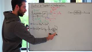 Exemple de linéarisation  passage en fonction de transfert [upl. by Gretna]