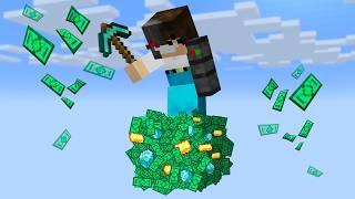 Minecraft But Its On 1 Money Block [upl. by Chenee920]