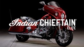 Introducing the Indian Chieftain Elite  Indian Motorcycle [upl. by Meihar491]