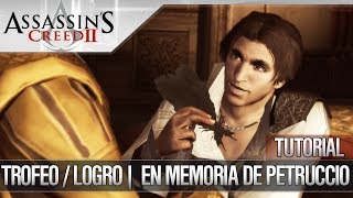 Assassins Creed 2  Walkthrough  Localización de las 100 Plumas  Trofeo En memoria de Petruccio [upl. by Demeter]