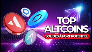 TOP 4 ALTCOINS  SOLIDES amp STRUCTURE PARFAITE ANALYSE 🚀 [upl. by Newcomer]