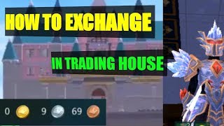 CARA Menggunakan EXCHANGE di TRADING HOUSE  UTOPIAORIGIN 18 [upl. by Earl]