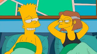 BART IS DATING ELIZABETH HOOVER  THE SIMPSONS [upl. by Anileba]