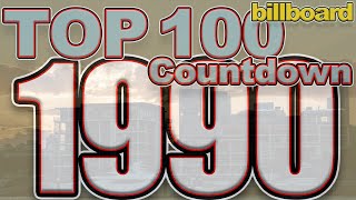 1990 Billboard Top 100 Countdown [upl. by Eelannej]