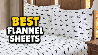 ✅Top 5 Best Flannel Sheets of 2023 [upl. by Eivla]