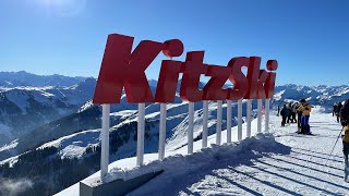 Skifahren in Kitzbühel  Tirol Österreich [upl. by Sholem]