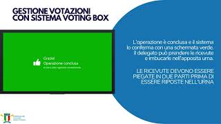 Video esplicativo sistema di votazione elettronica [upl. by Hershell]