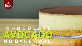 No Bake  Chocolate Avocado Mousse Cake [upl. by Tamsky]