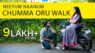 Neeyum Naanum  Chumma Oru walk  English Subtitles  Awesome Machi  Single Take Video [upl. by Oivat]