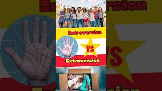 Discover Your Personality Type in 3 Seconds Introversion vs Extroversion Signs palmistry [upl. by Ericka]