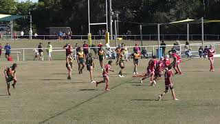 CAOS U14 Div 2 Rd 10 Dolphins vs Logan Brothers [upl. by Ynavoj]