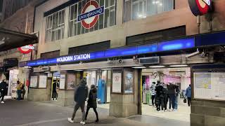 Holborn Underground Station at Night [upl. by Retxed]