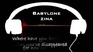 Babylone  Zina  Lyrics in English [upl. by Bracci871]