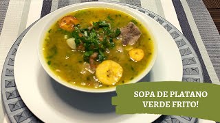 Sopa de Platano verde Frito [upl. by Asirrac]