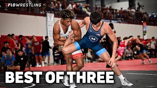 Ladarion Lockett vs Beau Mantanona  U20 World Team Trials [upl. by Minette]