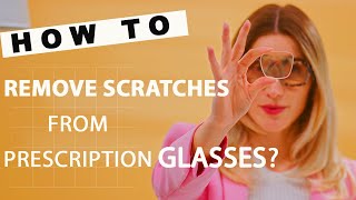 How To Remove Scratches From Prescription Glasses  Hip Optical [upl. by Sldney]