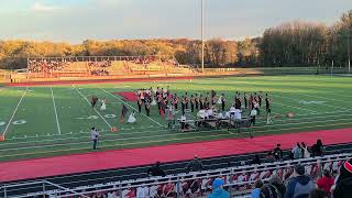 Rockville High School Marching Band at MMBA Western Regionals at Linganore on 102624 [upl. by Anelej]