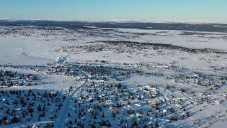 Sjusjøen  Part 2  Ringsaker  Innlandet  Norway 🇳🇴  Europe  DJI Mavic 2 Pro Drone  4K [upl. by Anrym]