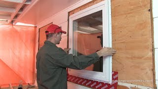 How To Install a Window with a Nailing Flange [upl. by Anilec]