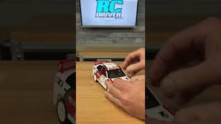 Tiny Rally Time Mitsubishi Evo 4 WRC rccar [upl. by Dorina]