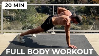 20 Minute Full Body Workout No Equipment [upl. by Radford]