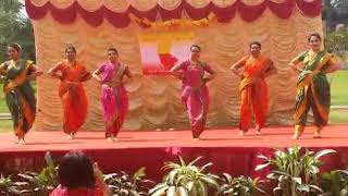 Kannada rajyostava 2018 folk dances [upl. by Airreis]