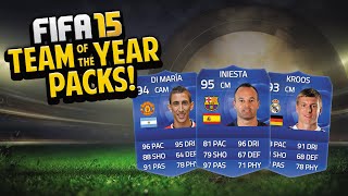 FIFA 15  TOTY PACK OPENING [upl. by Nnayar]